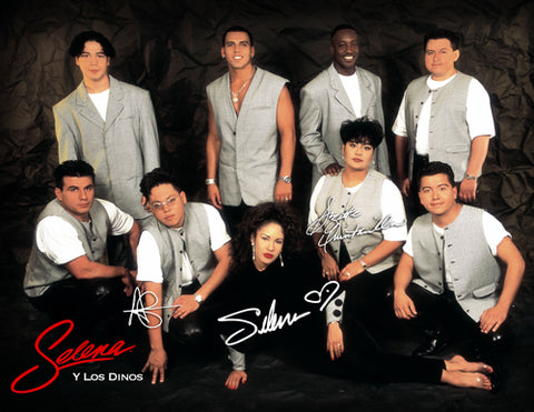 Selena y Los Dinos 1990s Poster